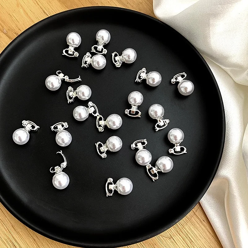

5Pcs Pearl Hair Clips Women Girls Small Hair Ornament Clips Bride Hair Pins Sweet Ponytail Holder Braiding Hair Accessories