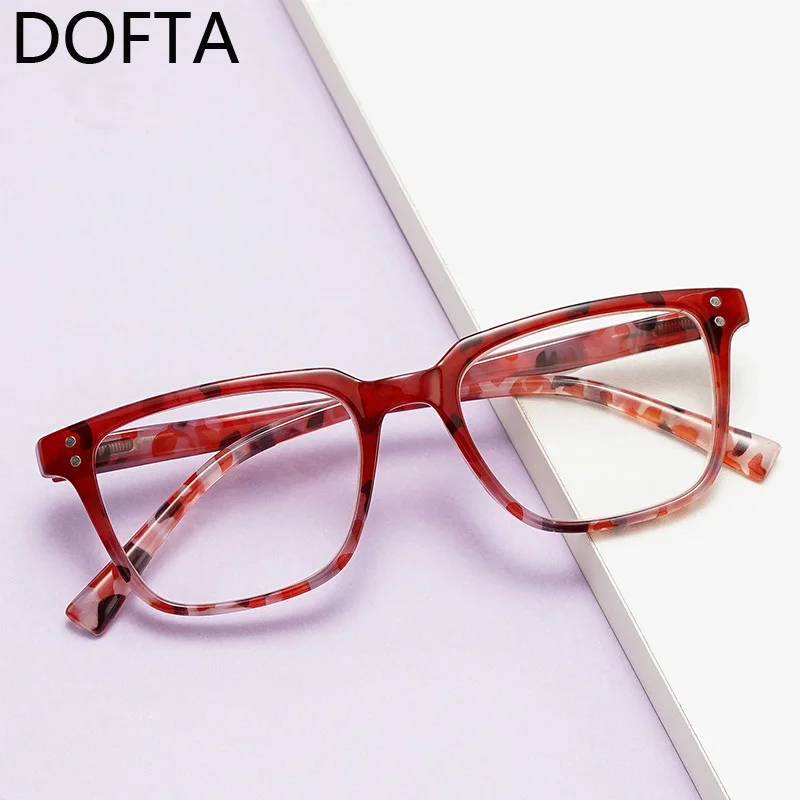 DOFTA очки для чтения женские винтажные прямоугольные дальнозоркости мужские 50056