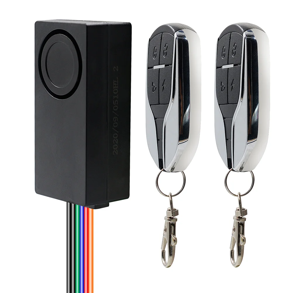 

1 Set Wireless Anti-Theft Electrocar Alarm System Security Alarm with Remote