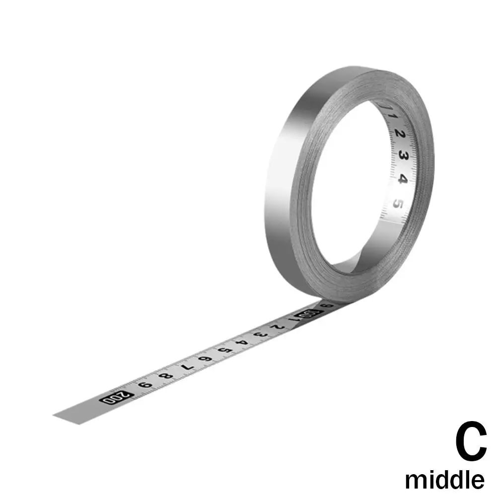 

Стальная самоклеящаяся рулетка 1 метр