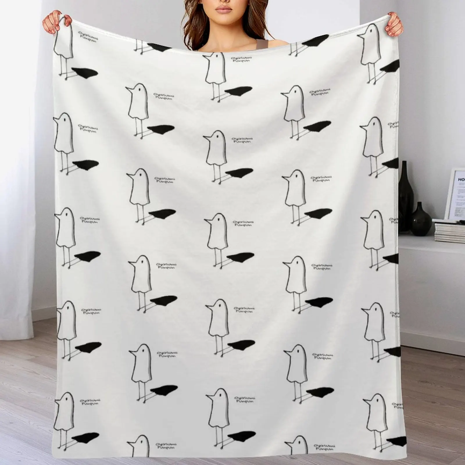 Одеяло Punpun Punyama многофункциональное плюшевое одеяло для гигантского дивана на