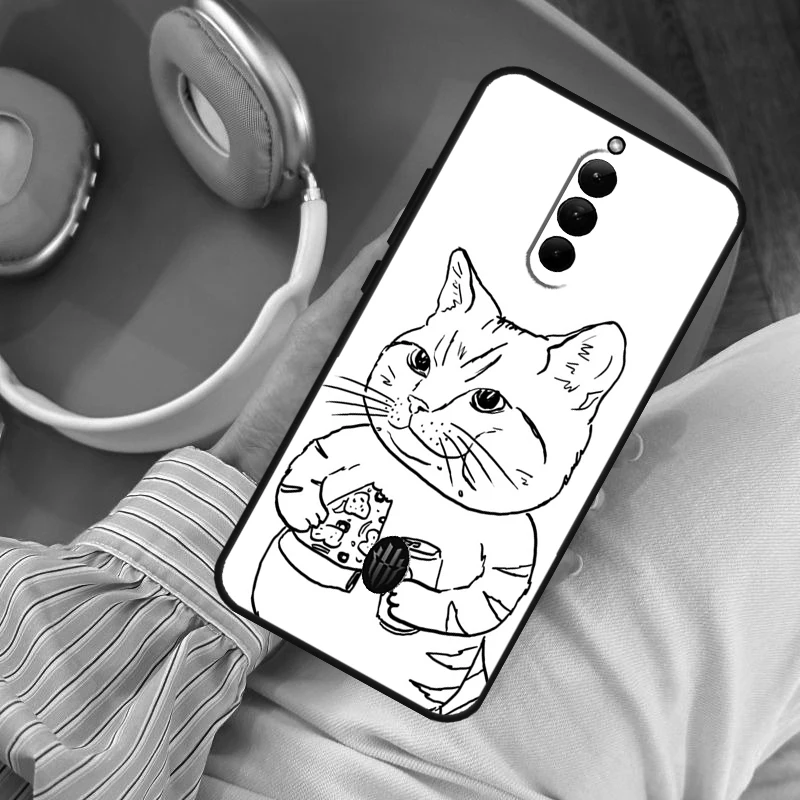 Чехол с милым котенком и котами из мультфильма для Red Magic 9 10 Pro Plus 8 7 6 5G 5S 6R RedMagic 10S 8S