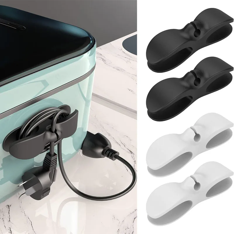 

Management Cord Wire Fixer Organizer Holder Wrapper Winder Fryer Cable Kitchen Air Appliance Clip Machine Clip Holder For Coffee