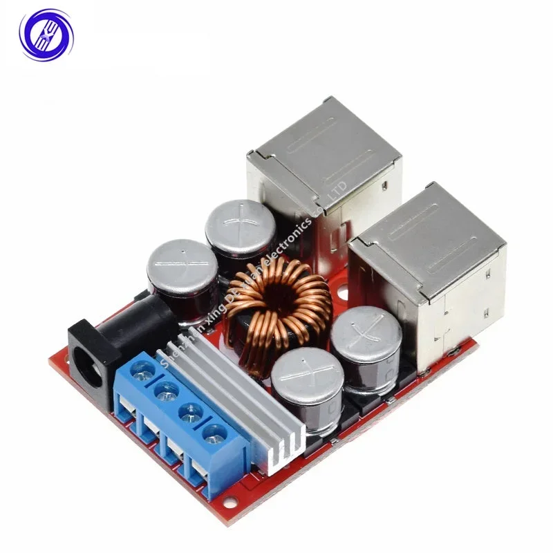 1 шт. BAISHUN 8 В-35 В 5 8A DC-DC автомобильная зарядная плата блок питания модуль