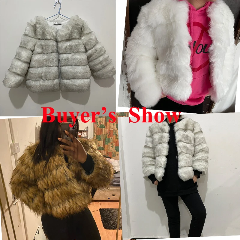 Женское зимнее пальто из искусственного меха riразмера плюс 4XL 2021