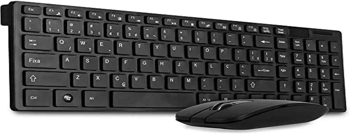 

2023 teclado mecânico gamer Kit E Mouse Wireless Sem Fio 1600 Dpi 3v Bk-wh, Unico, Branco, BK 1000