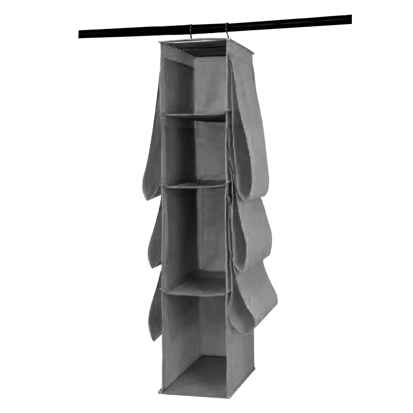 

Wardrobe Bag Organizer Purse Organizer For Closet Space Saving Purse Organizers System Space Saving Shelf Pocket 10 Slot Design