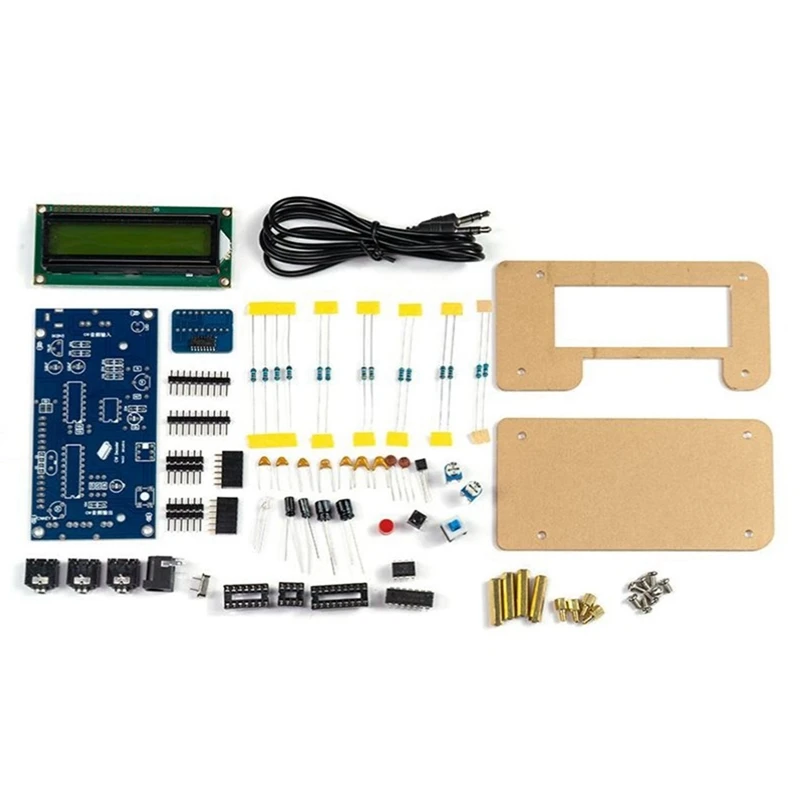 DC9V CW декодер считыватель азбуки Морзе DIY Trainer комплект ЖК-дисплей радиопечатная
