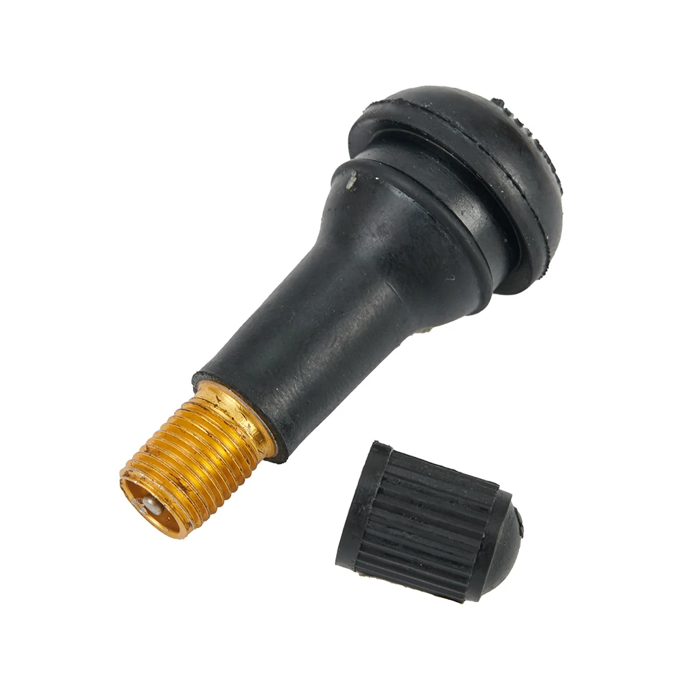 

10Pcs TR413 Snap In Type Rubber Valve Tool SET Tubeless Tyre Valves Stems Car Accessories Car Wheel Snap-in Tire