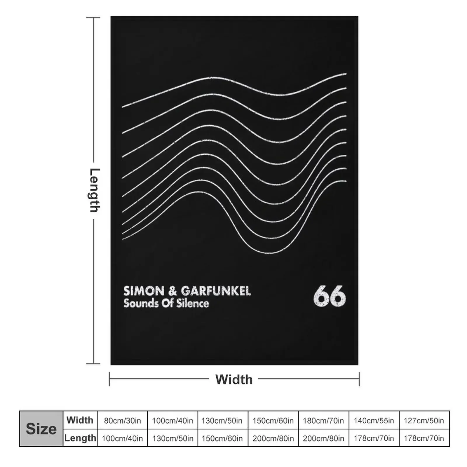 Simon &amp Garfunkel _ Звуки тишины Пледы Кровать Модные плюшевые одеяла