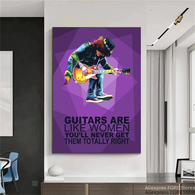 Иллюстрация Мухи в гармонии, вдохновленная Слэшем. - Картина на холсте и печати плаката для стен с изображениями искусства дома.