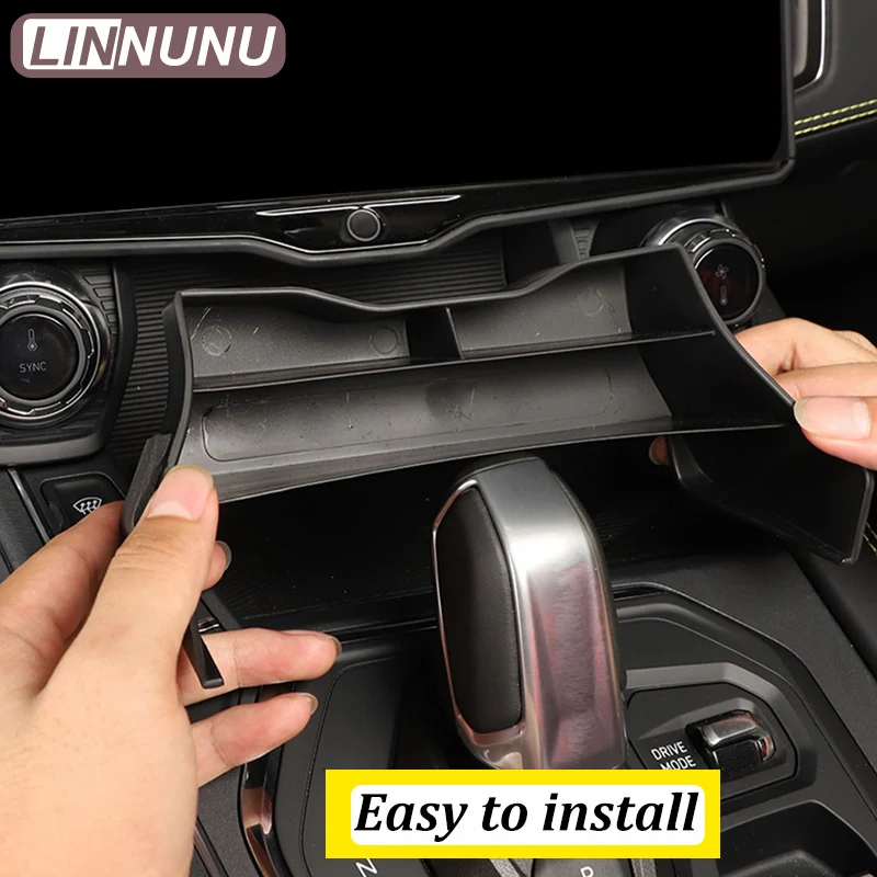 LINNUNU Lynk&ampCo 01 2021-2023 Central control storage box retrofit Organizer Tidying ABS Interior Automobiles Parts Storage