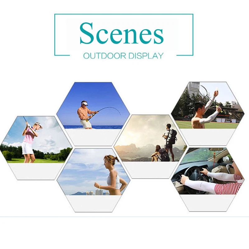 1 Пара УФ-защитных Нарукавников Для Велоспорта Мужчин И Женщин Солнцезащитный