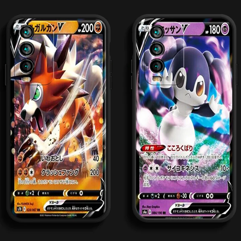 

Pokémon Flash Card Phone Cases For Xiaomi Redmi Note 10 10S 10 Pro POCO F3 GT X3 GT M3 Pro X3 NFC Soft TPU Coque Funda