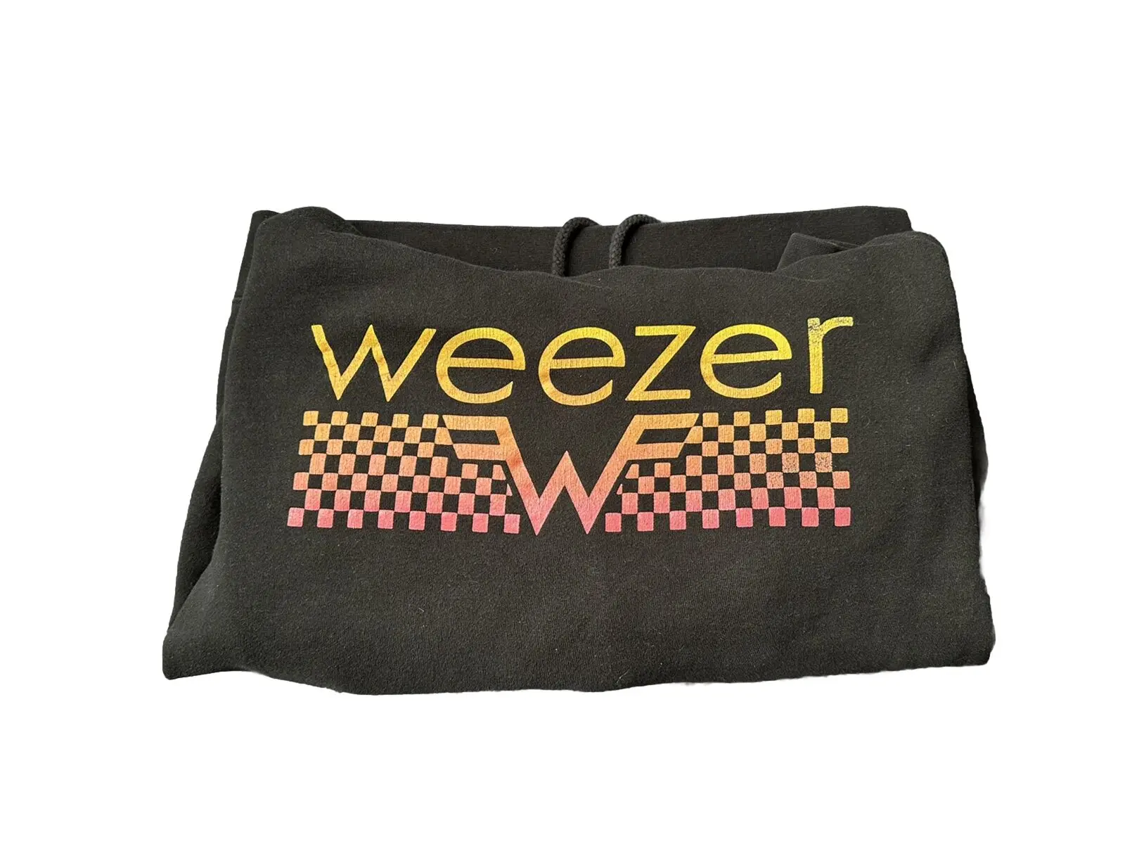 Свитшот Weezer Tour черный средний унисекс
