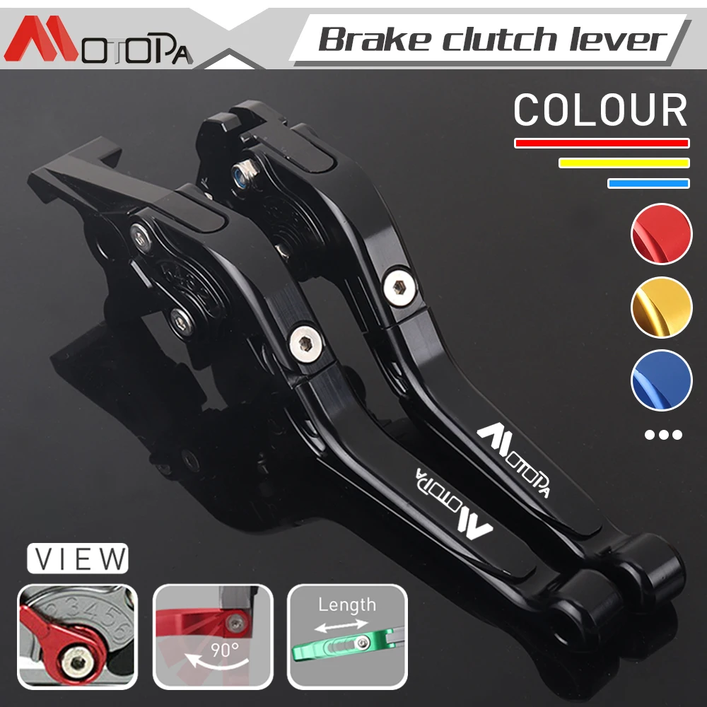 

MOTOPA CNC Brake Clutch Levers For Aprilia Dorsoduro / Shiver 750 900 Motorcycle Accessories Adjustable LOGO MOTOPA