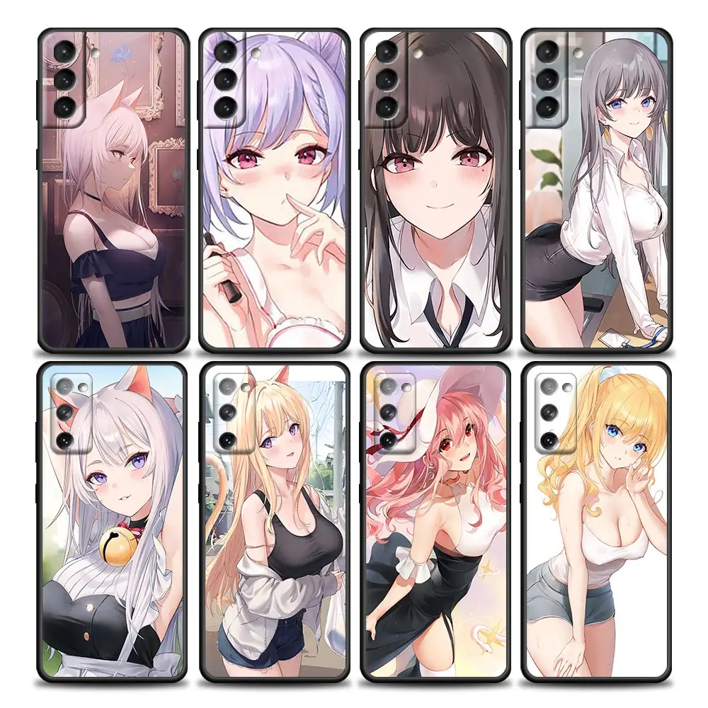 

Zerochan Anime-E Myo Phone Case for Samsung Galaxy S7 S8 S9 S10e S21 S20 Fe Plus Ultra 5G Soft Silicone