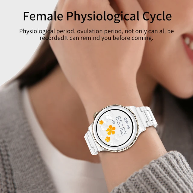 For Huawei Watch GT3 Pro AMOLED Smart Watch Women Bluetooth Call Wristwatch Heart Rate Waterproof Smartwatch Men For Android IOS 4