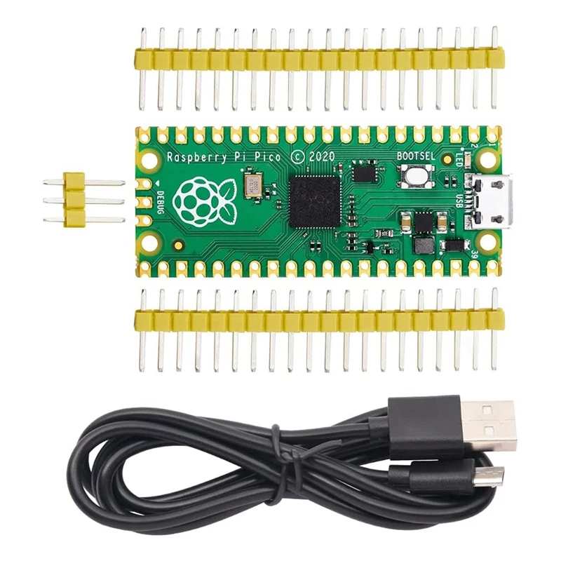 

Макетная плата Pico для Raspberry Pi Pico, двухъядерный RP2040 Arm Cortex M +, процессор 133 МГц, поддержка Micropython