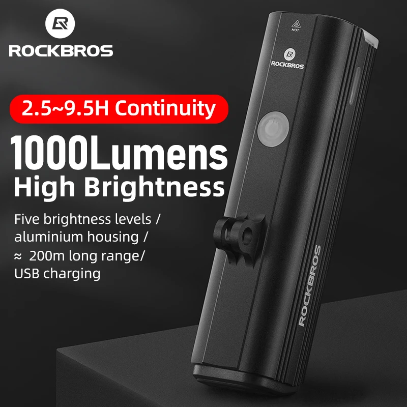 Велосипедный передний фонарь ROCKBROS 400 800 лм | Спорт и развлечения