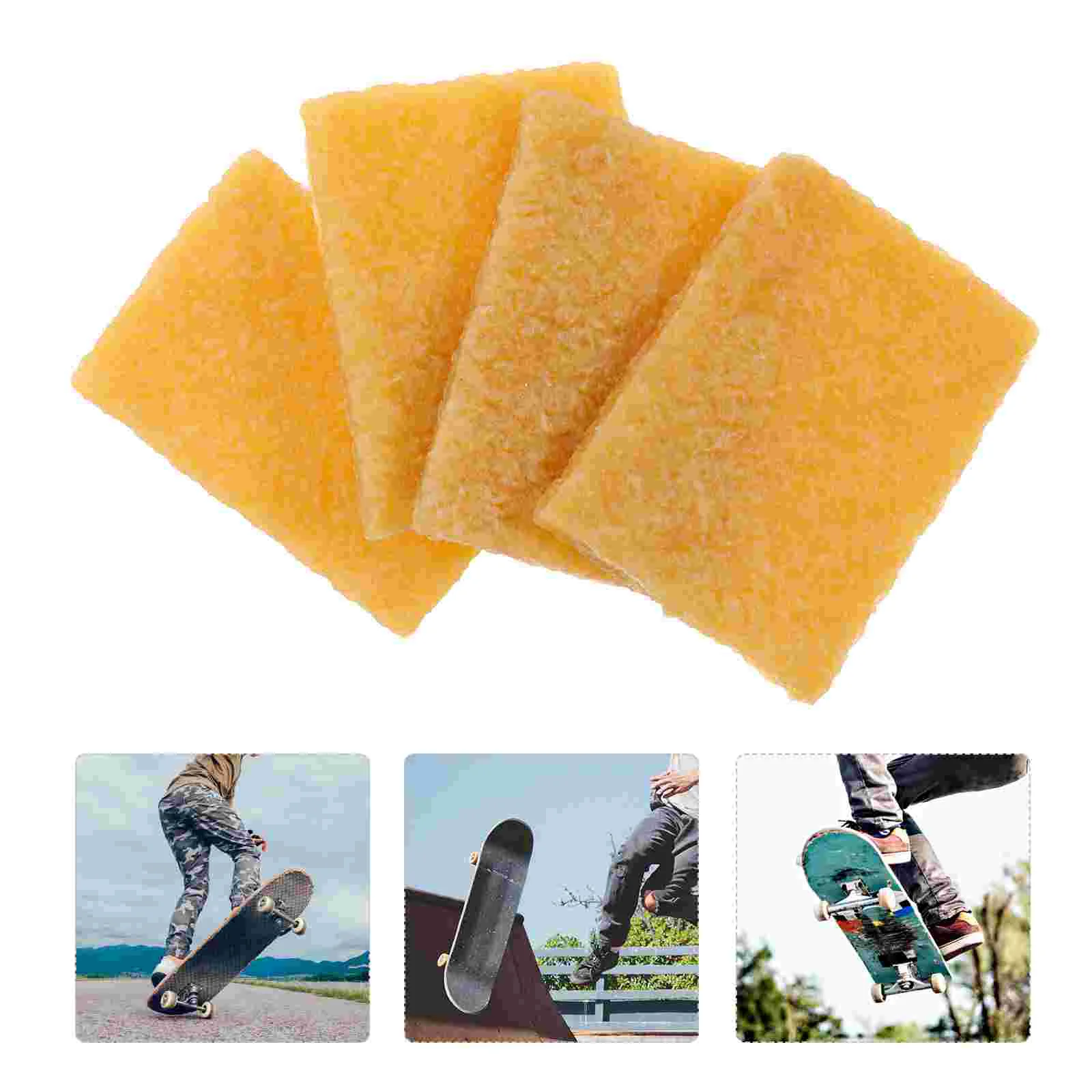 

4 Pcs Eraser Sanding Belt Cleaner Block Grip Tape Abrasive Wipe Cleaning Stick Rubber Tool Skateboard Blocks Cleaners