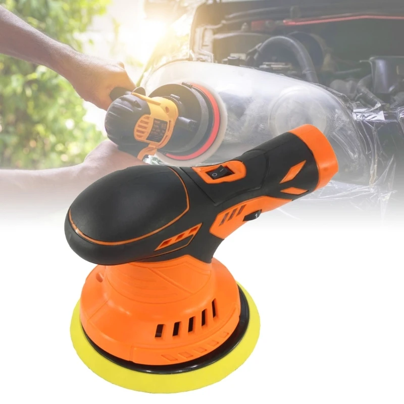 Беспроводная буферная полировальная машина 6-дюймовая портативная с 6