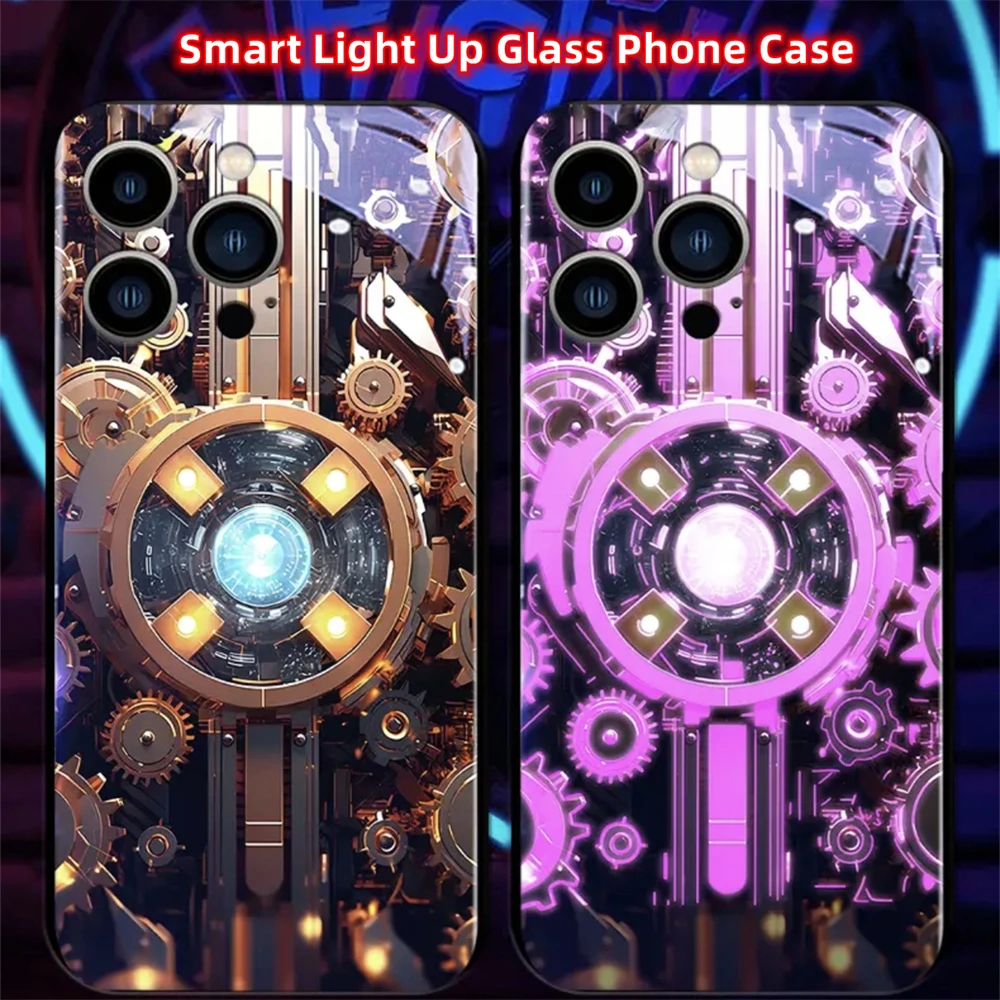 Проигрыватель бронированный светодиодный светящийся чехол из закаленного