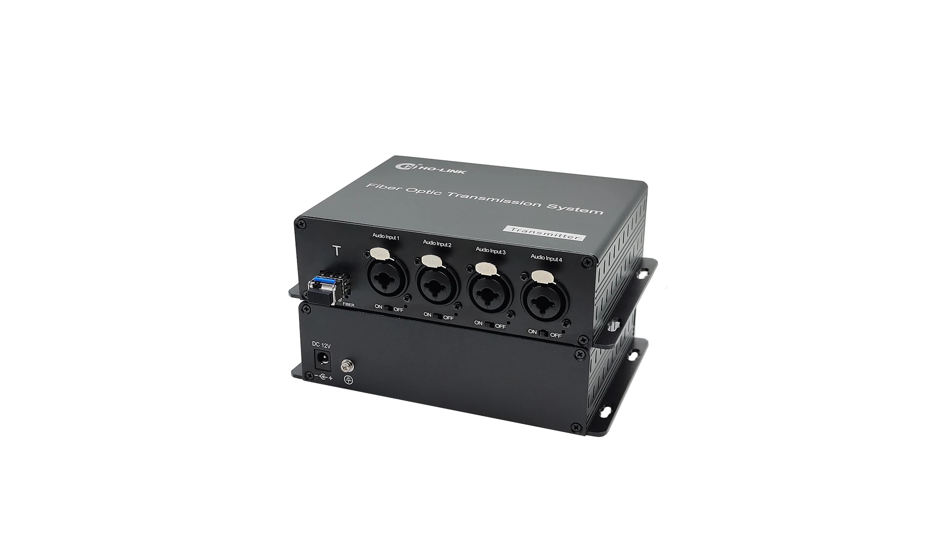 Удлинитель аудиосигнала HO-LINK XLR с источником фантомного питания 48 В постоянного