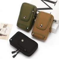military waist 6 5 inch phone bag molle pouch tactical belt waist pack outdoor travel purse packet edc bag hunting accessories