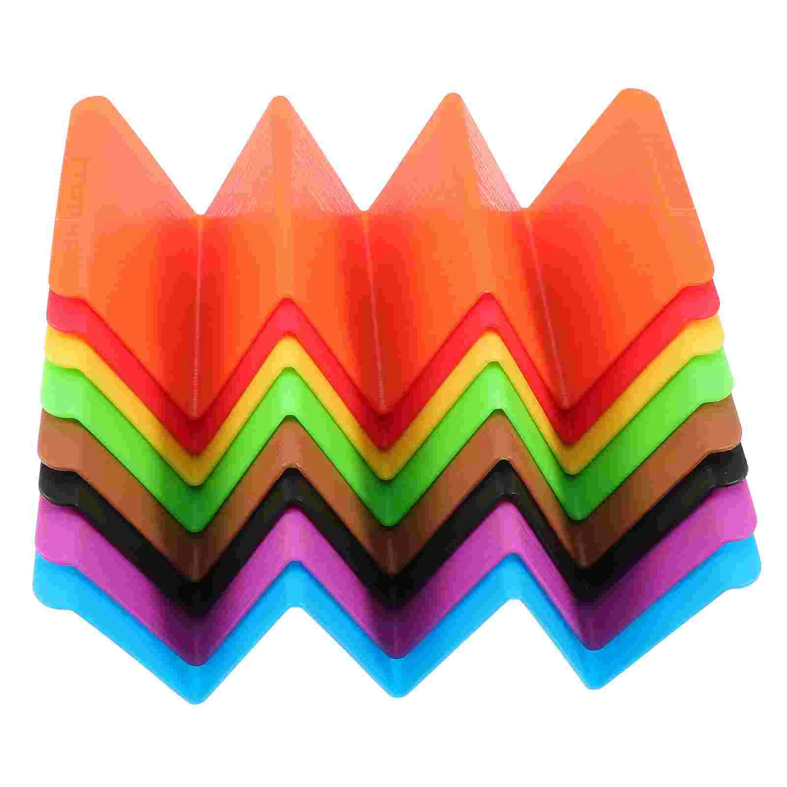 

8pcs Multipurpose Tortilla Roll Rack Plastic Taco Rack Mexican Pancake Stand