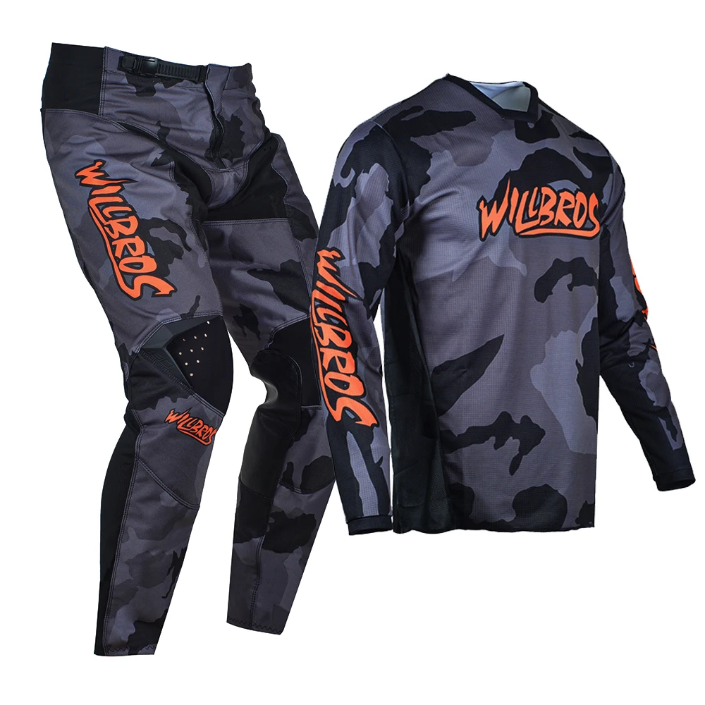 180-комплект Oktiv Trev Gear Set для мотокросса трикотажные штаны Willbros MX BMX DH наряд