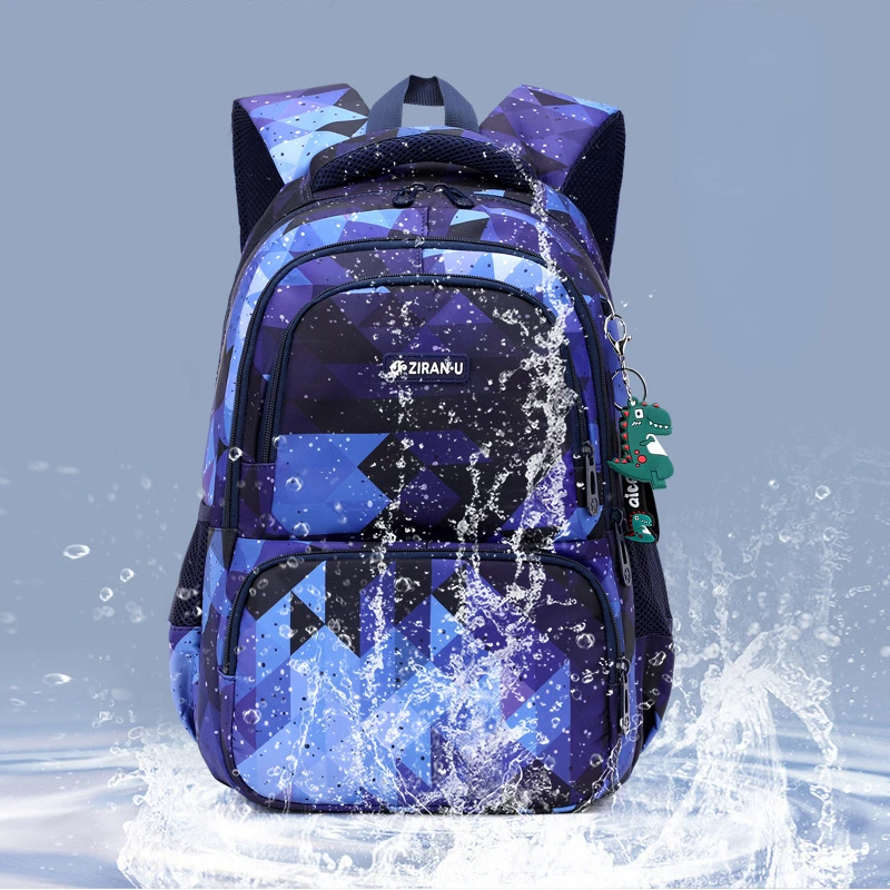 2022 Orthopedic Primary school Backpack schoolbag Waterproof Children School Bags for Boys Girls backpack Kids mochila escolar