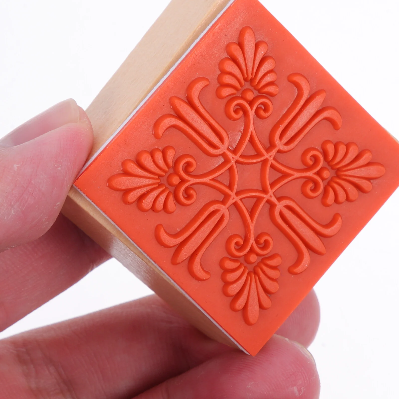 

6pcs Journal Lace Trim DIY Cards Making Scrapbook Stamps Wood Stamps