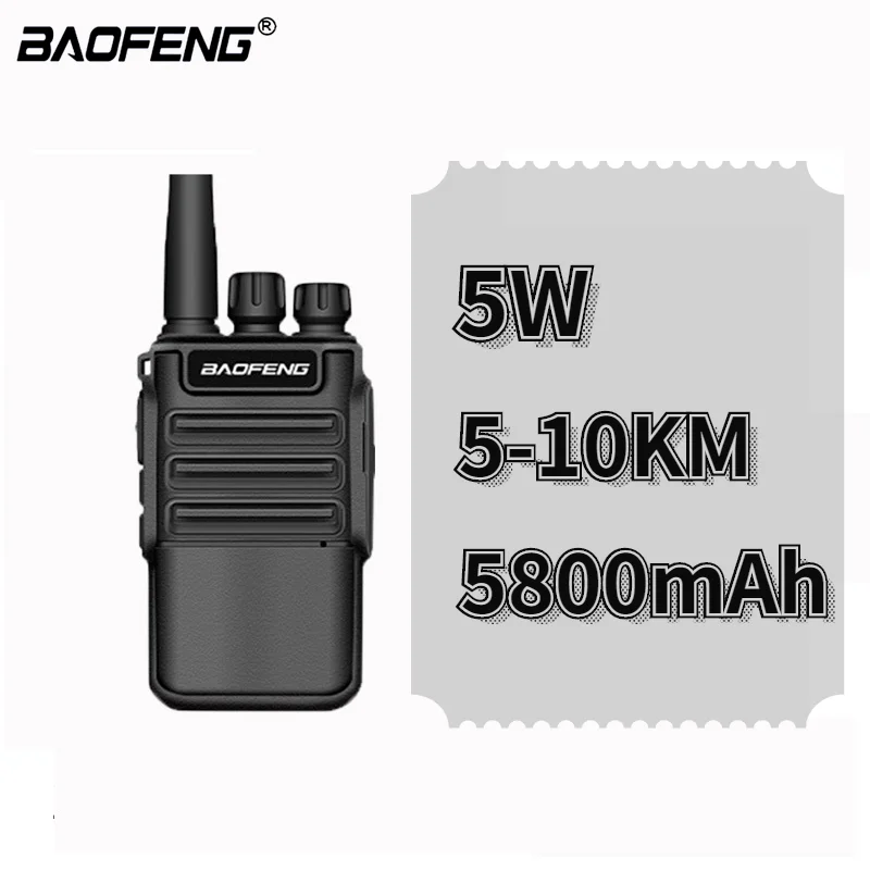 2021 Hot Baofeng BF-V8 Handheld Walkie Talkie Mini UHF Portable Long Range Two Way Ham Radio Hand Communication Walkie-Talkie
