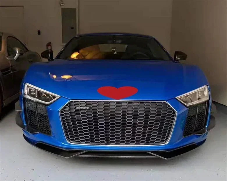 4 шт./компл. передний бампер из настоящего углеродного волокна разветвители для