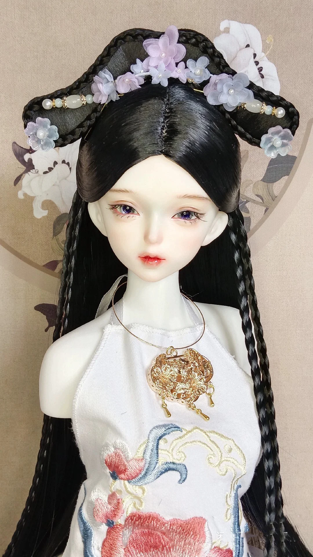 1/4 1/3 масштаб парики для кукол BJD искусственные волосы винтажные длинные