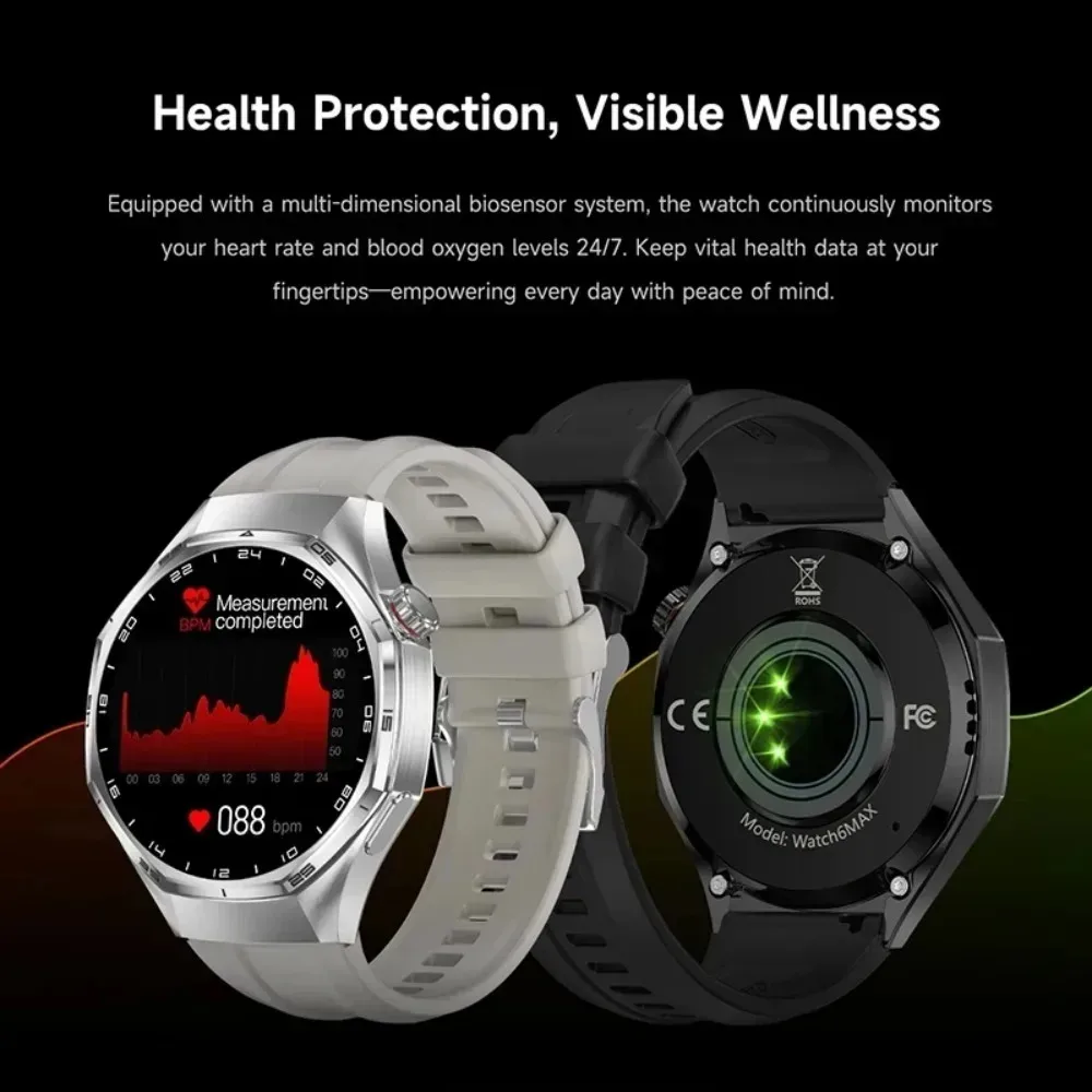 Фото Смарт-часы Xiaomi 029465 Watch 6 Pro с AMOLED-экраном, HD-трекером, Bluetooth-звонками, водонепроницаемостью, мониторингом здоровья и спортивными функциями для мужчин №4