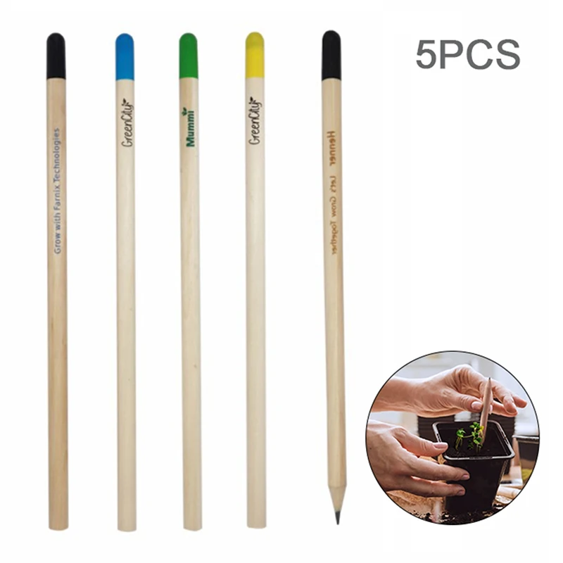 

5pcs Idea Germination Pencil Set To Grow Pencil Mini DIY Desktop Potted Plant Special Gifts Artistic Pencil School Supplies