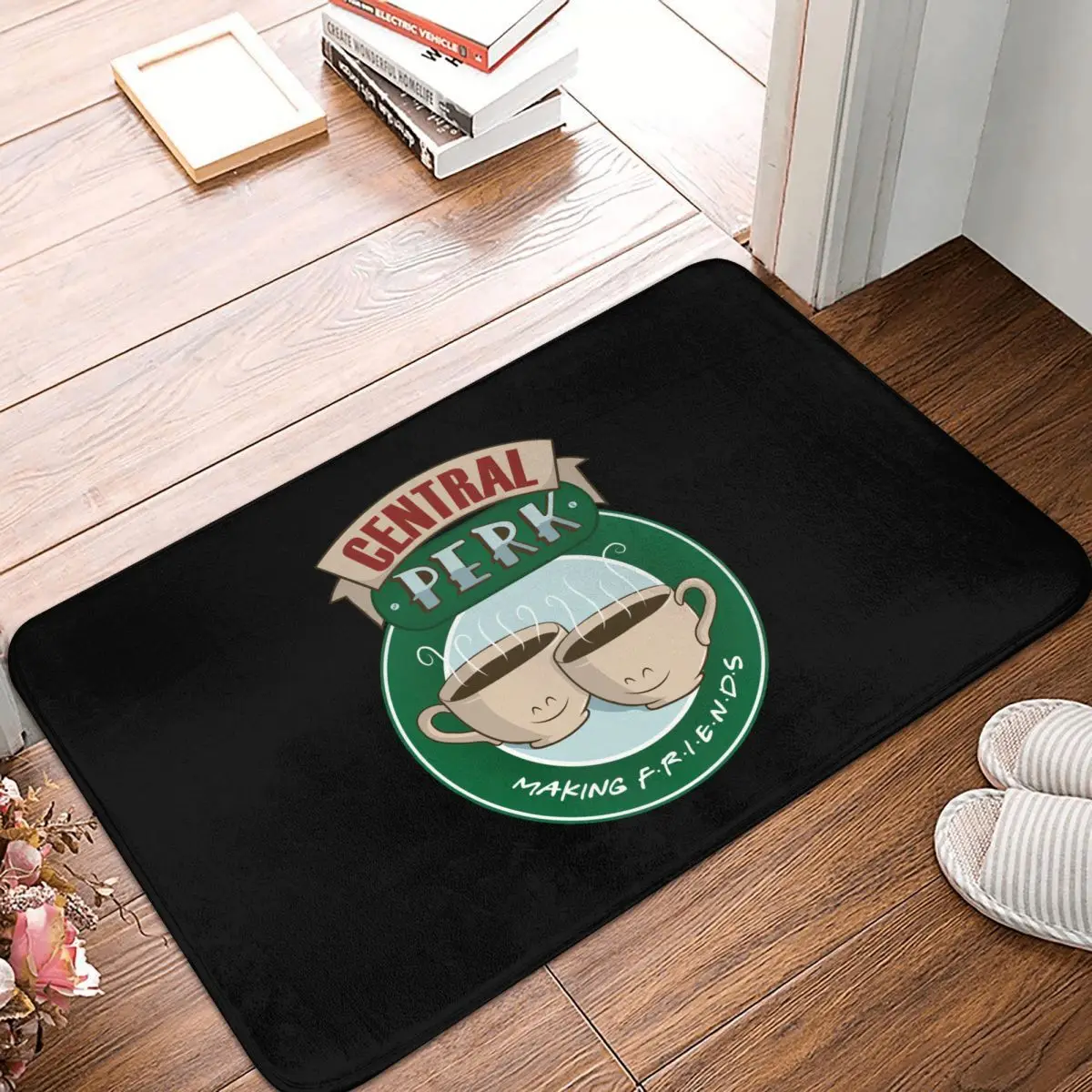 

Central Perk Friends Doormat Rug carpet Mat Footpad Bath mat Non-slip toilet Balcony Parlor durable Washable
