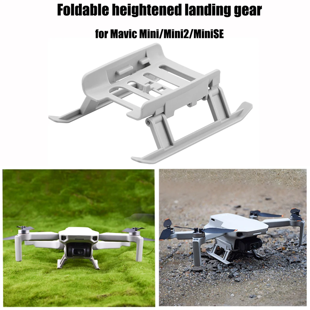 

Drone Foldable Landing Gear Extended Height Leg Support Protector Tripod Stand Skid For DJI Mini SE/Mini 2/Mavic Accessories