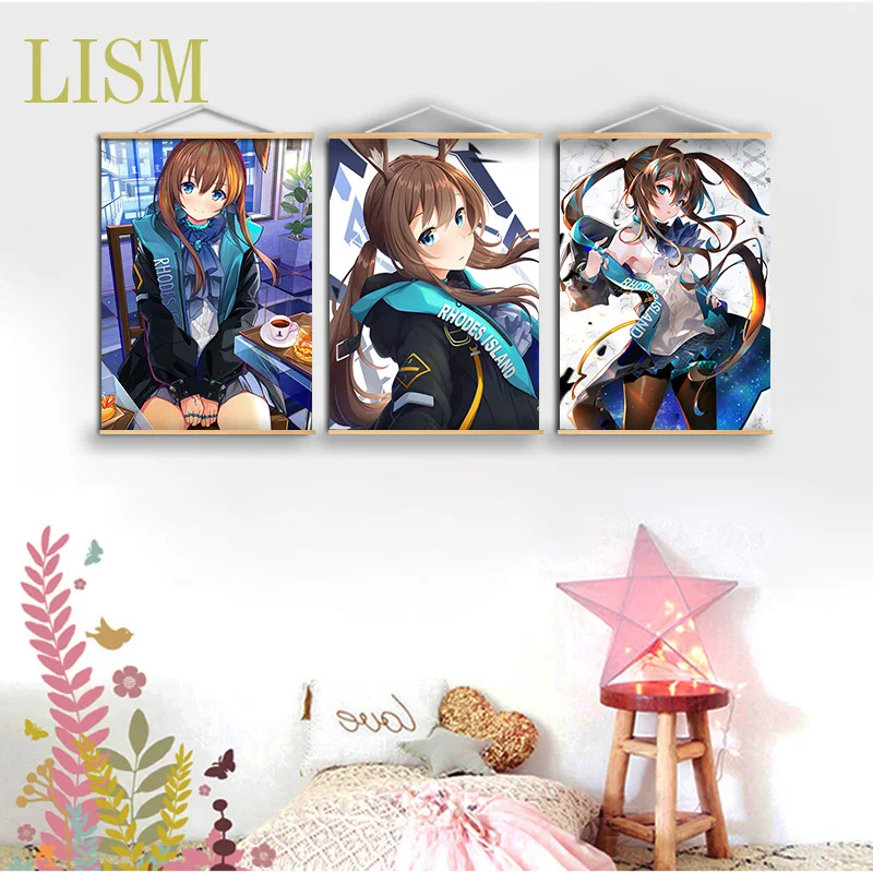 Настенный постер из Аниме Манга по мотивам аниме Рыцари Амия |