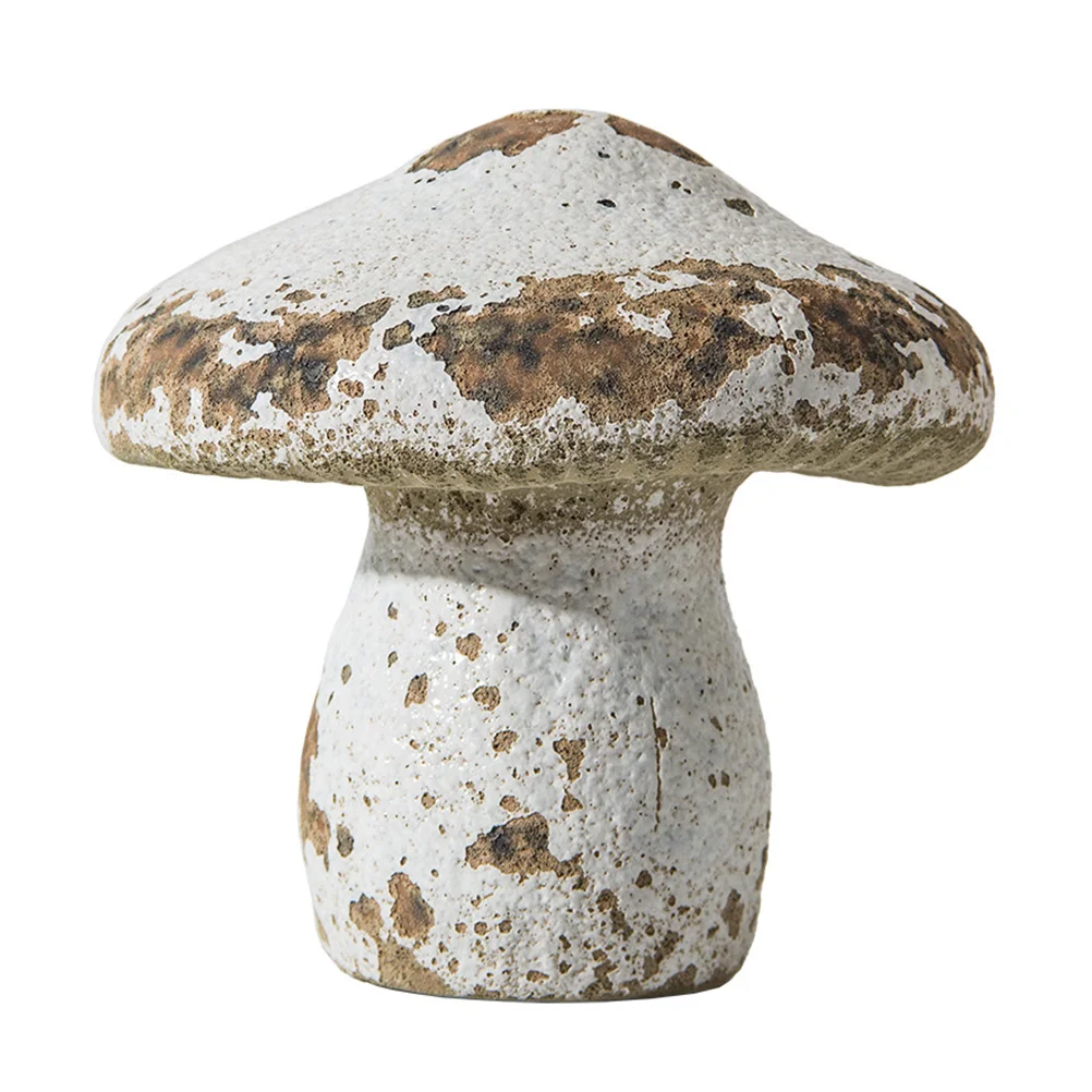 

Скульптура в виде грибов, садовая статуя, аксессуары, мини-ставки, бонсай, большие украшения, растения, керамика, Декор, Статуэтка из смолы