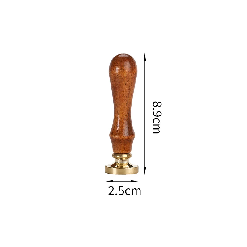 Рождественский воск искусственная голова с деревянной ручкой ретро Санта-Клаус