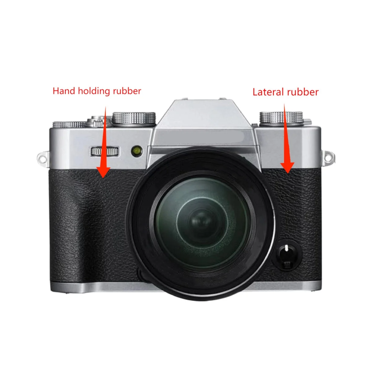 1 комплект новинка резиновая Передняя крышка корпуса деталь для фотоаппарата Fuji