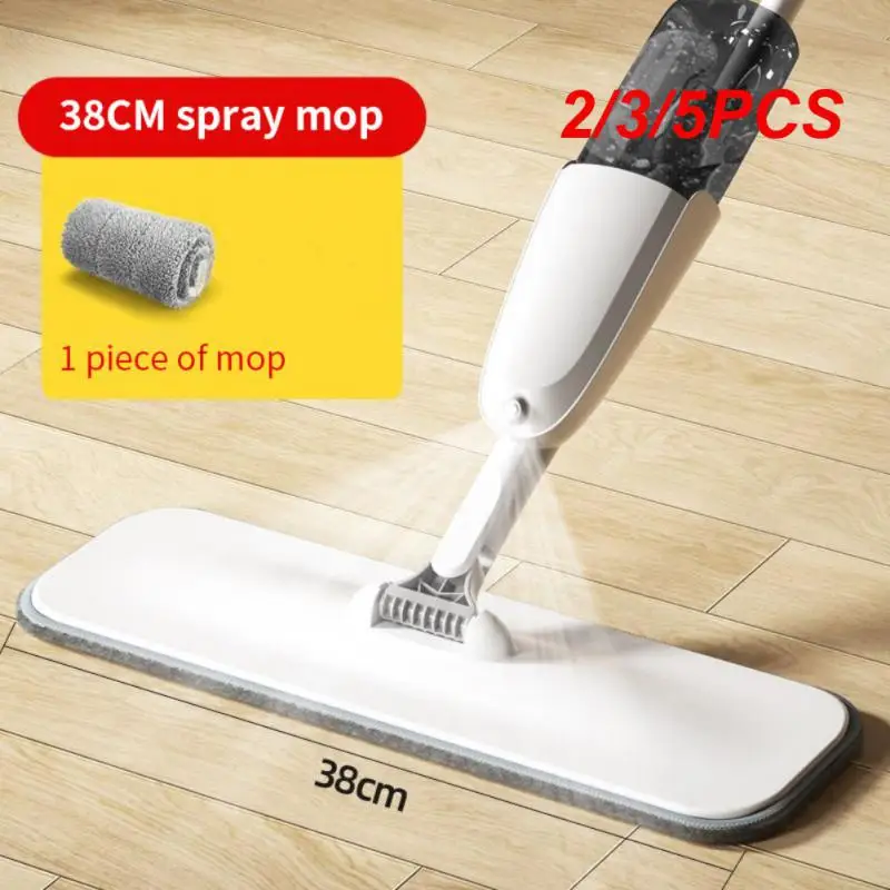 

Spray Mop Broom Set Mop Wooden Floor Flat Mops Home Cleaning Tool Household with Reusable Microfiber Pads Lazy Mop