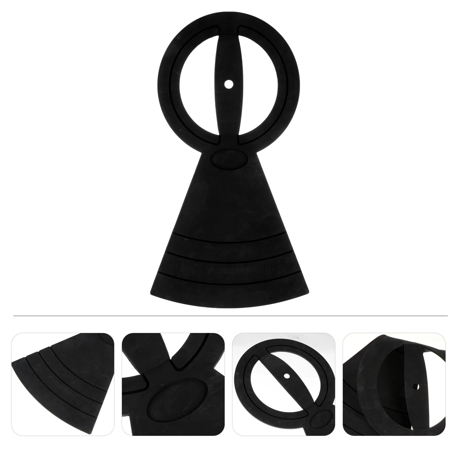 

1pc Cymbal Hi-hat Mute Silencer Pad Silicone Gel Drum Cymbals Silencing Pad