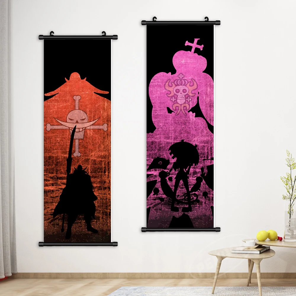 Плакат Сабо Холст Аниме Печать Цельный рисунок Луффи настенный художественный