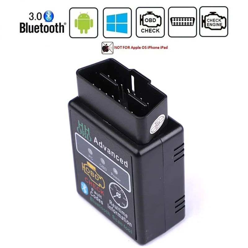 Сканер OBD2 Bluetooth V2.1 Mini Elm327 для Dacia Duster 2021 Logan Dokker Lodgy Sandero Stepway 2018 2019 2020.