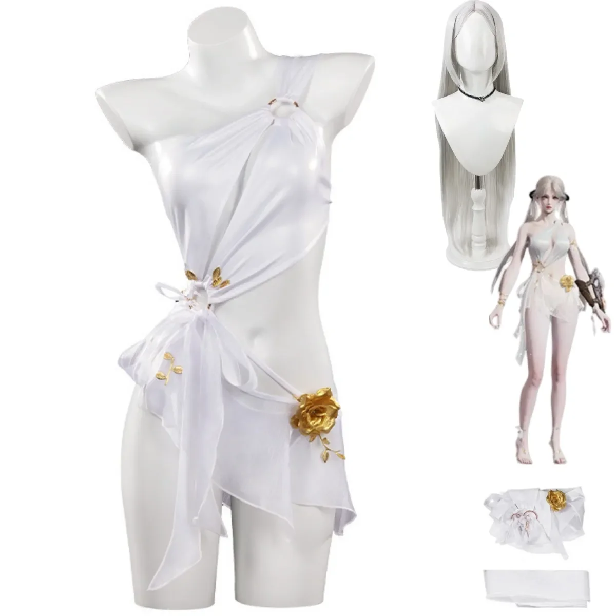 Женский костюм для косплея по мотивам игры нарака: Bladepoint Zai