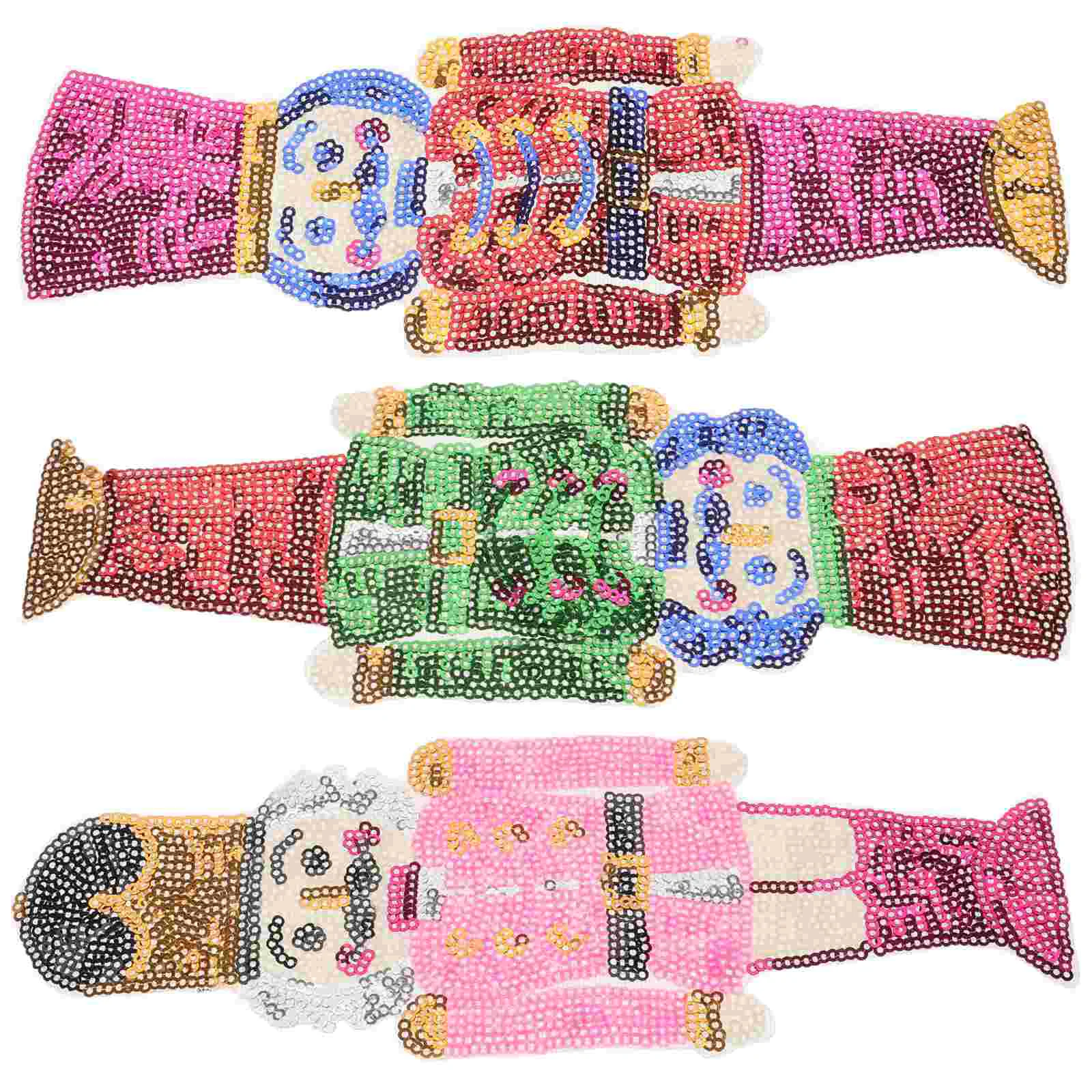 Щелкунчик вышивка аппликации Scp патч солдат многофункциональные клейкие патчи